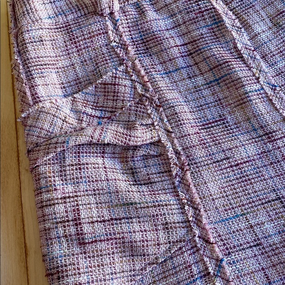 To the Max Pink Tweed A-Line Skirt - Picture 3 of 13